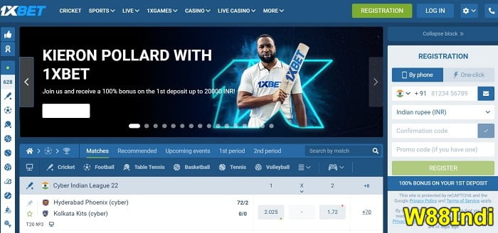 India มีใบอนุญาตลงพนันฟรีในประเทศไทย 1xbet india